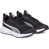 PUMA Flyer Lite 3 Jr Sneakers voor kinderen, uniseks, Puma Black Puma White, 35.5 EU