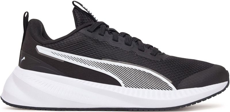PUMA Flyer Lite 3 Jr Sneakers voor kinderen, uniseks, Puma Black Puma White, 35.5 EU