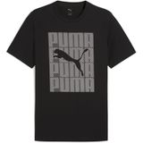 PUMA T-Shirt "Graphics PUMA Wording T-Shirt Herren"