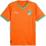 PUMA - Ivoorkust 2025 Thuisshirt - Oranje - Gerecycled Materiaal - DryCELL Technologie