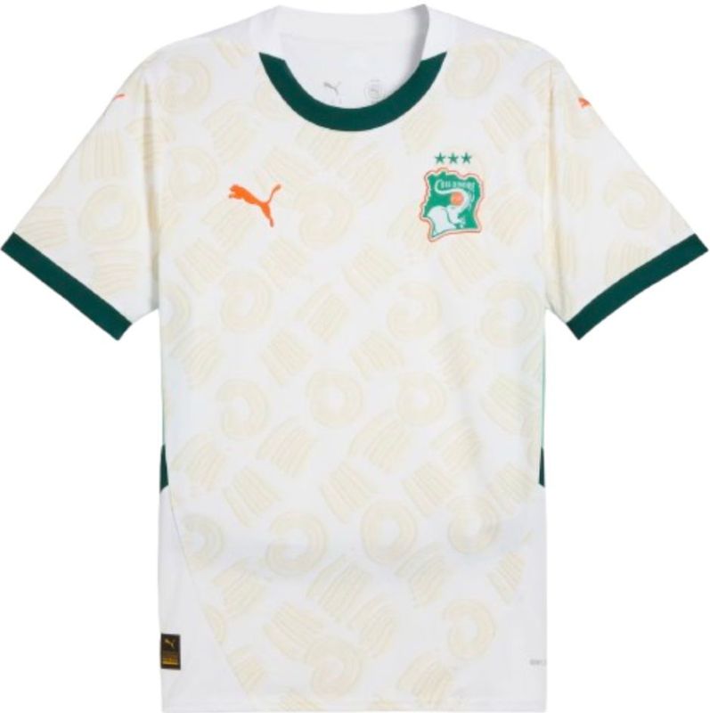 Puma - Côte d'Ivoire 2025 - Replica Weg T-shirt - Korte Mouwen