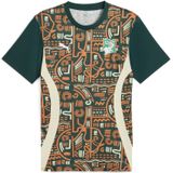 Puma - Prematch Shirt - Wit - Oranje Groene Details - DryCell Technologie