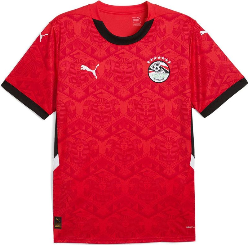 Puma - Thuisshirt Egypte CAN 2025 - Rood - Sportshirt