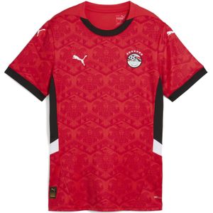 PUMA - Egypte 2025 - Thuisshirt - Zwart/Rood - Dames