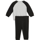 Puma - Minicats Ess Raglan - Trainingspak - Zwart - Gerecycled Materiaal