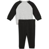 Puma - Minicats Ess Raglan - Trainingspak - Zwart - Gerecycled Materiaal