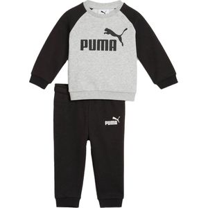 Puma - Minicats ESS Raglan Crew S - Zwart