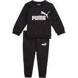 PUMA - Essentials Minicats - Crewset - Zwart - Gemaakt van minstens 50% gerecyclede materialen