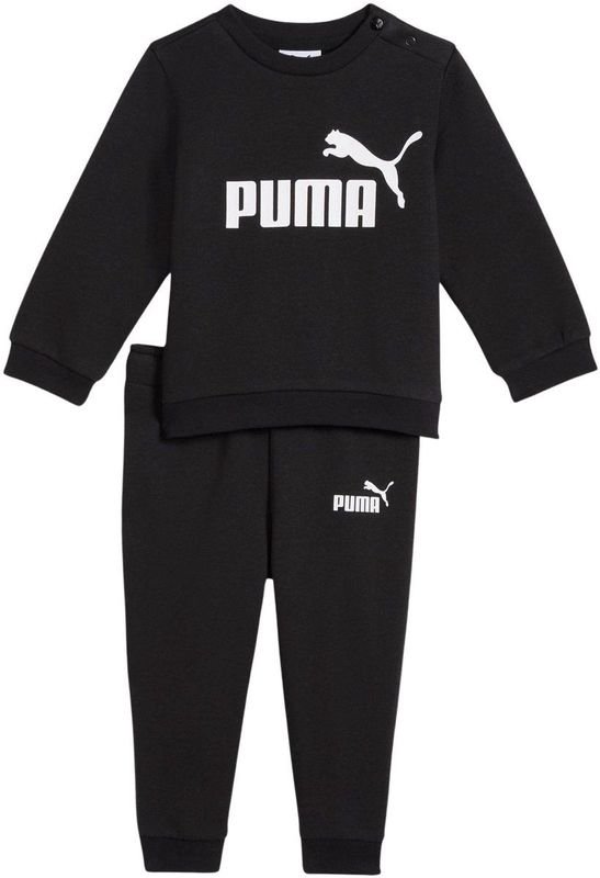 PUMA - Essentials Minicats - Crewset - Zwart - Gemaakt van minstens 50% gerecyclede materialen