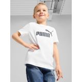 PUMA - T-shirt - Zwart - Katoen - Rubber Logo