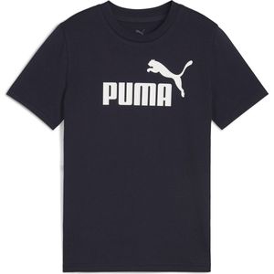 PUMA - Ess No. 1 B Logo - T-shirt - Zwart - Katoen - 1 stuk