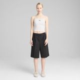 PUMA WARDROBE ESS geribbelde tanktop voor Dames, Wit, Maat S