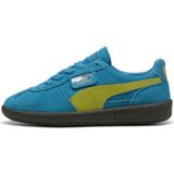 Puma - Palermo - Sneakers - Turquoise/Limietgroen - Leer/Synthetisch