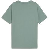 PUMA Class T-shirt - Groen - Katoen - Ronde Hals - Korte Mouwen