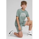 PUMA Class T-shirt - Groen - Katoen - Ronde Hals - Korte Mouwen