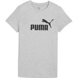 PUMA ESS No. 1 T-shirt met logo voor Dames, Grijs, Maat XXS