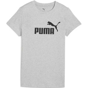 PUMA ESS No. 1 T-shirt met logo voor Dames, Grijs, Maat XXS