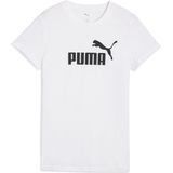 Puma - Essentials Logo T-Shirt - Wit - Katoen - Dames