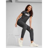 PUMA - T-shirt - Zwart - Katoen - Ronde Hals Korte Mouwen