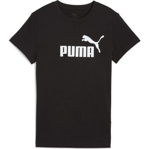 PUMA - T-shirt - Wit - Katoen - Normale Pasvorm
