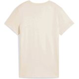 Puma - Essentials Logo T-Shirt - Zwart - Katoen Mix