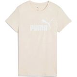 Puma - Essentials Logo T-Shirt - Zwart - Katoen Mix