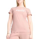 PUMA - ESS NO. 1 LOGO TEE - T-shirt - Rose quartz