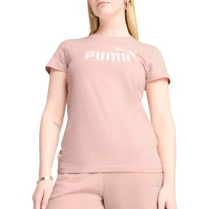 PUMA - ESS NO. 1 LOGO TEE - T-shirt - Rose quartz