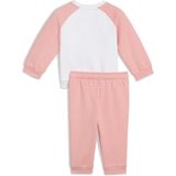 PUMA - MINICATS ESS Raglan Crew Set - Trainingspak - Pink Fruit - Katoen