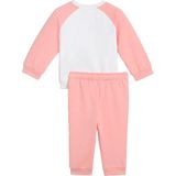 PUMA - MINICATS ESS Raglan Crew Set - Trainingspak - Pink Fruit - Katoen