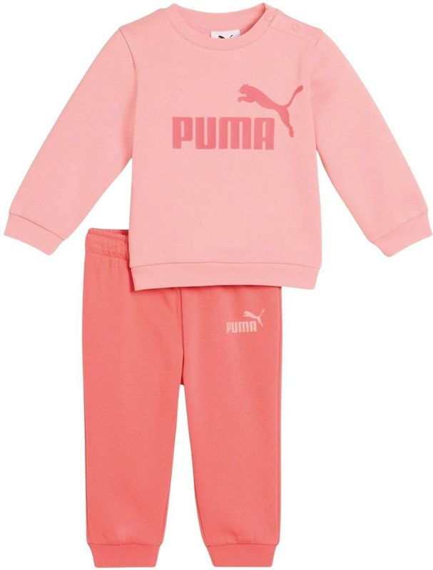 Puma - Minicats Essentials Crew Set - Roze - Fleece