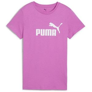 Puma - Essentials Logo T-Shirt - Zwart - Katoen/Gerecycled Katoen