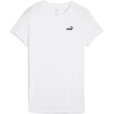 PUMA - ESS SMALL NO. 1 LOGO TEE - T-shirt - Puma White - 100% Katoen