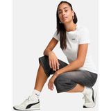 PUMA - ESS SMALL NO. 1 LOGO TEE - T-shirt - Puma White - 100% Katoen