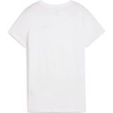 PUMA - ESS SMALL NO. 1 LOGO TEE - T-shirt - Puma White - 100% Katoen