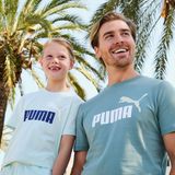 Puma Ess 2 kinder sport T-shirt lichtblauw - Maat 176