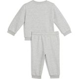 PUMA - Crewset - Fleece - Zwart - Geribbelde Boorden