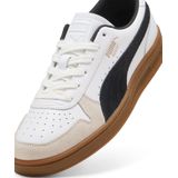 PUMA - Sneakers - Zwart/Wit - Leren Basis - Geperforeerde Wreef