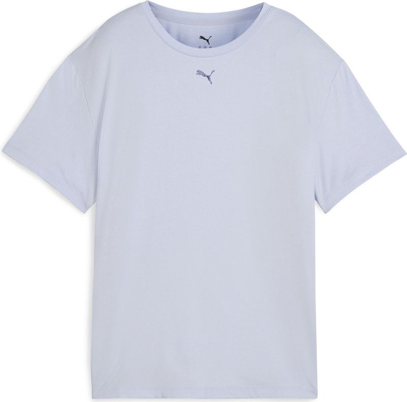 Puma - Cloudspun Tee - T-Shirt - Grijs Gemêleerd - Katoenmix