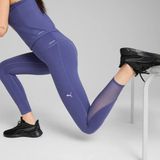 PUMA Leggings W CLOUDSPUN SOFT MESH - 7/8 Lengte - Blue Crystal