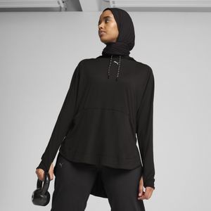 PUMA MODEST HOODIE Dames sporttrui - Puma Black