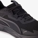 PUMA - Ultralichte Sneakers - Zwart - Textiel - Ademend Bovenwerk