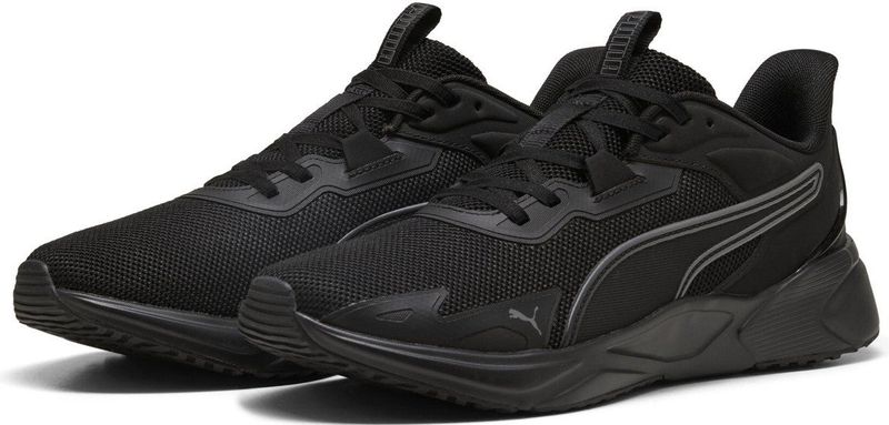 PUMA - Ultralichte Sneakers - Zwart - Textiel - Ademend Bovenwerk