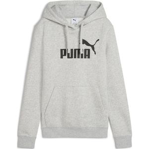 PUMA ESS No. 1 Logo Hoodie FL Dames sporttrui - Light Gray Heather