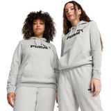 Puma - Essentials Logo Hoodie - Dames - Grijs - Katoen