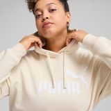 Puma - Essentials Logo Hoodie - Dames - Zwart - Katoen