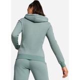 Puma - Essentials Logo Hoodie - Dames - Grijs - Katoen