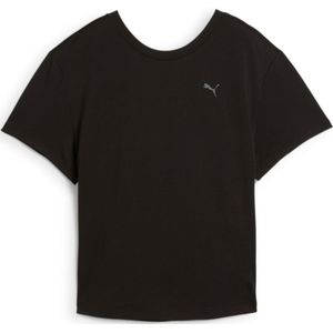 PUMA - CLOUDSPUN - T-shirt - Zwart - Polyester/Spandex - Korte Mouwen