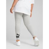PUMA - ESS No. 1 Logo Legging - Grijs - Jersey - Normale Lengte