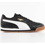 PUMA - Roma Anniversario - Sneakers - Zwart/Wit/Goud - Leren Basis